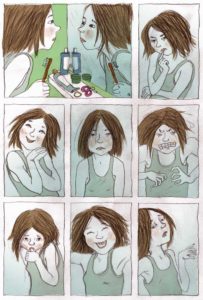 Spejlmimik fra "Pssst!"