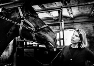 Rikke Villadsen og Rao. Foto: Kajsa Gullberg