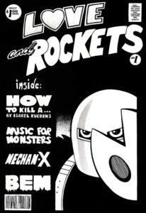 Det allerførste "Love & Rockets"-hæfte