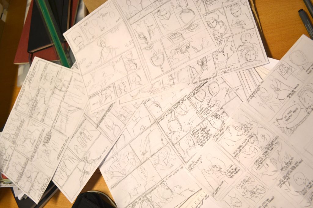 En ordentlig stavl thumbnails