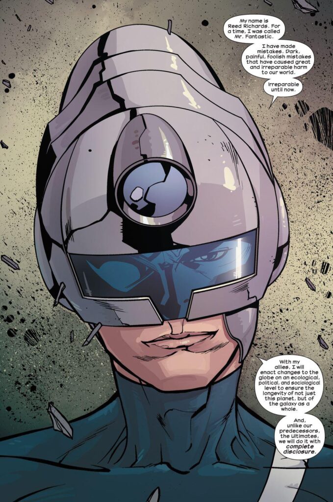 The Maker er den onde Reed Richards fra 1610. Det er kun vores (616) Reed, der er god alle andre fra hele multiverset er megalomane psykopater.
