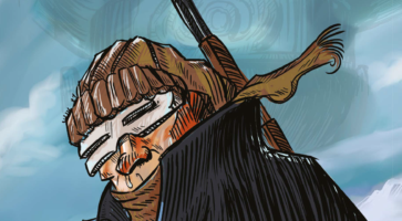 Slædepatruljen der kom ind fra kulden