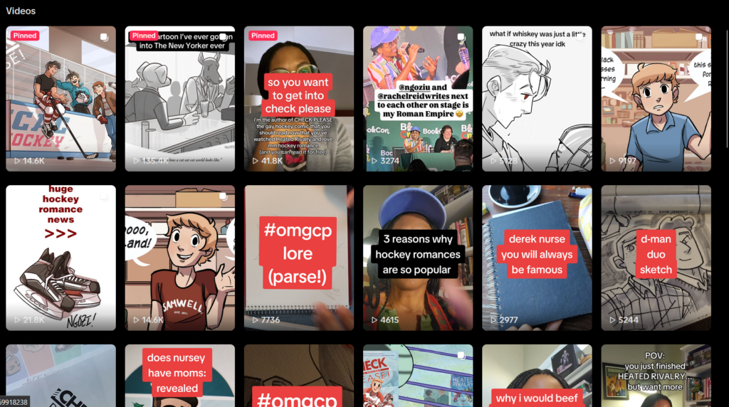 Ngozi Ukazus tiktok front page