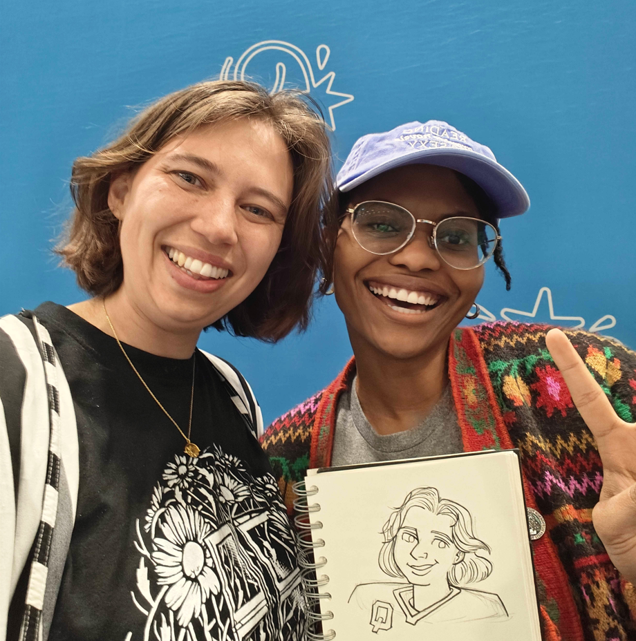 Cecilie Ravn og Ngozi Ukazu